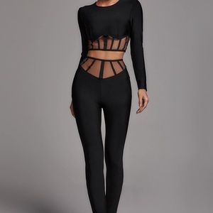 Bella Barnett mesh waist co-ord set